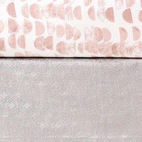 NWT west elm x pbk Metallic Crib Skirt West Elm x Pottery Barn Kids Crib Skirt - Picture 8 of 9